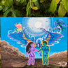 Me and you against the world Original Painting