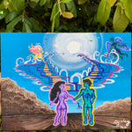 Me and you against the world Original Painting