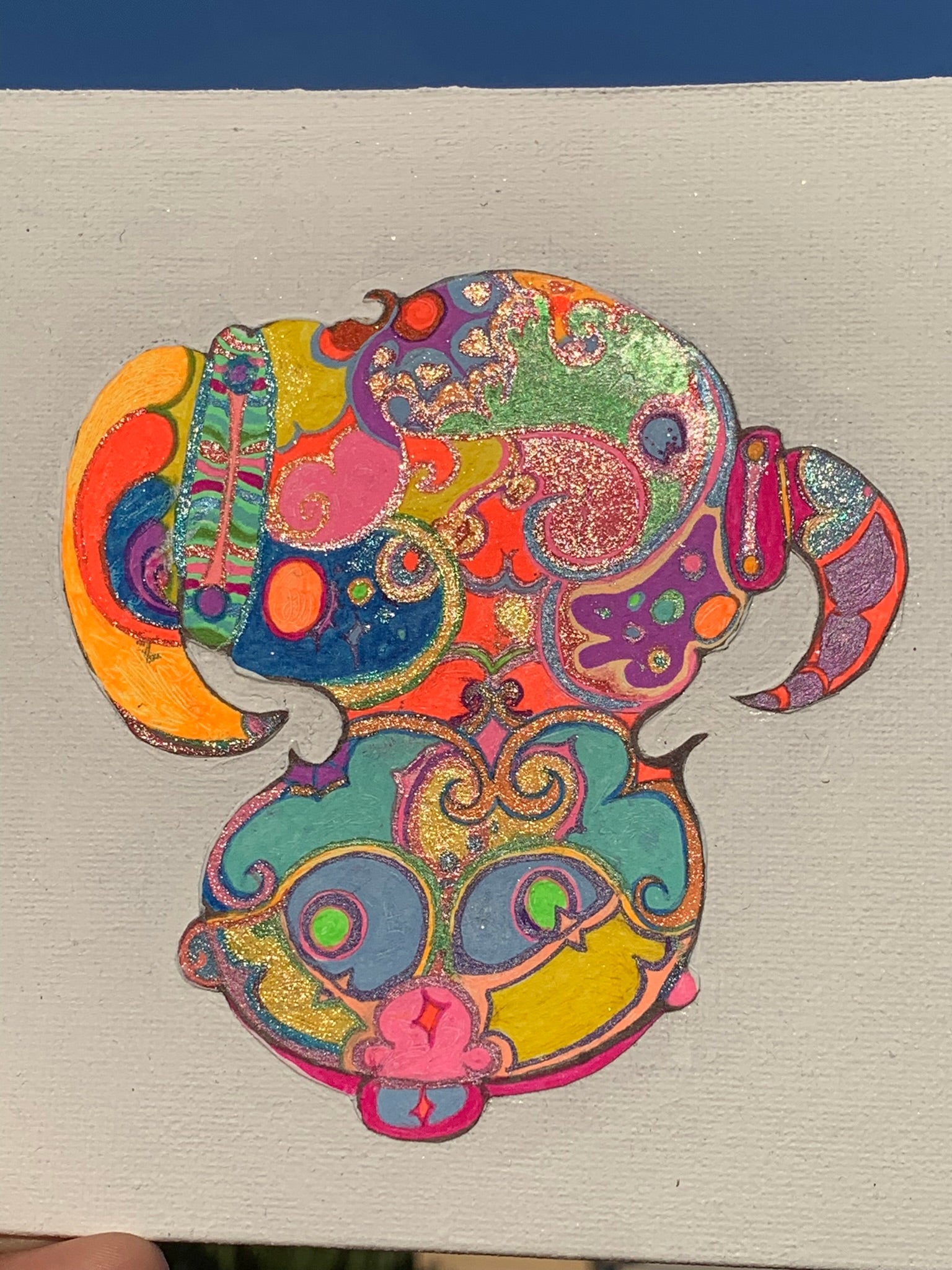 Heavenly Specimen Face #30 Drawing, Angelic realms, otherworldly, heavenly, angel face divinities, identicaleternalsuns, beautiful creatures, odd core, sacred, spiritual, divine, grace, creature, trippy, heavenly specimen, angel face, brilliance, drawing, ecstatic, glorious, love, precious, spiritual, new earth, pretty entities, DenleyTwins, Mixed media drawings, colorful drawings, detailed art, artwork, art design, whimsical illustrations, alien drawing, alien creature art, creature drawing, bizarre art