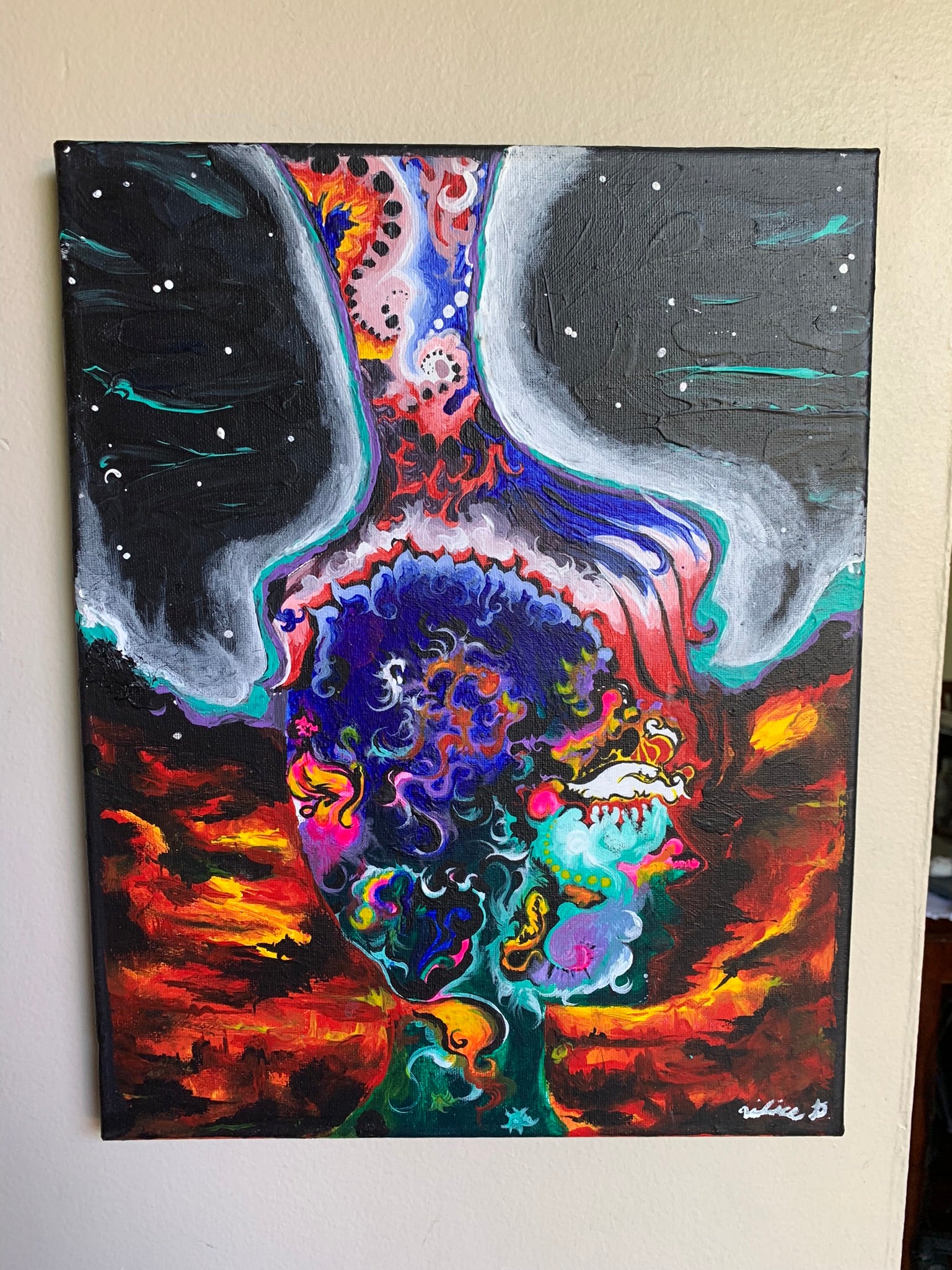 Melding Conscious Original Painting
