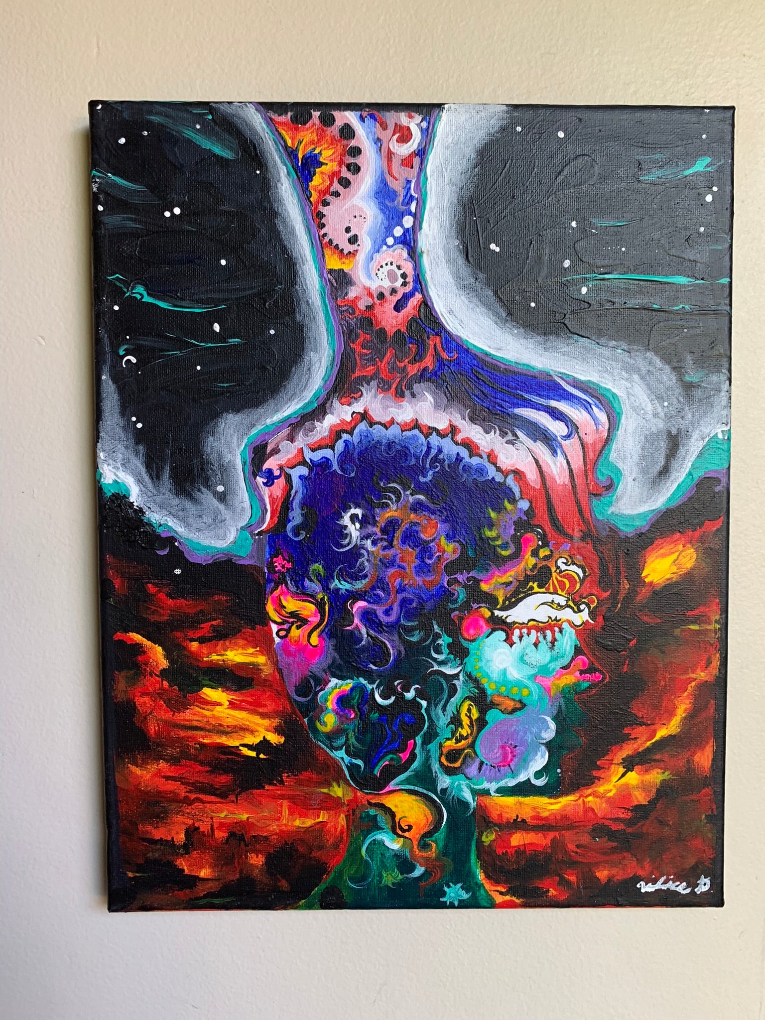 Melding Conscious Original Painting