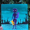 Leaving the Cosmic Venus Original Painting