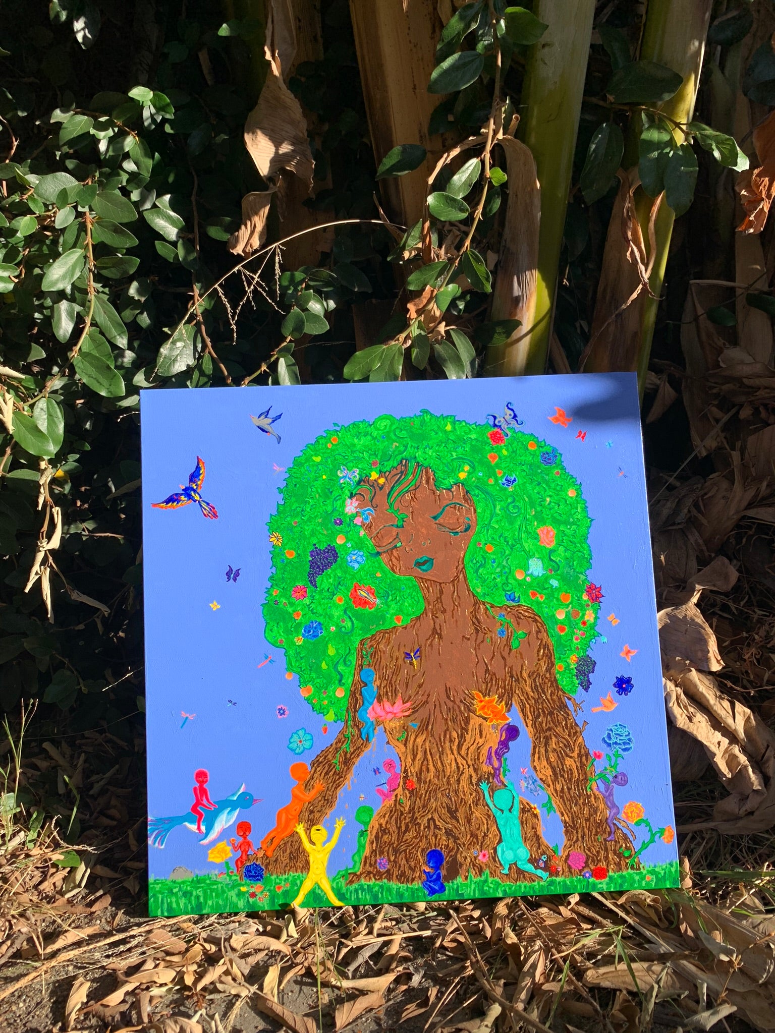 Mother Earth and all of her Children Original Painting