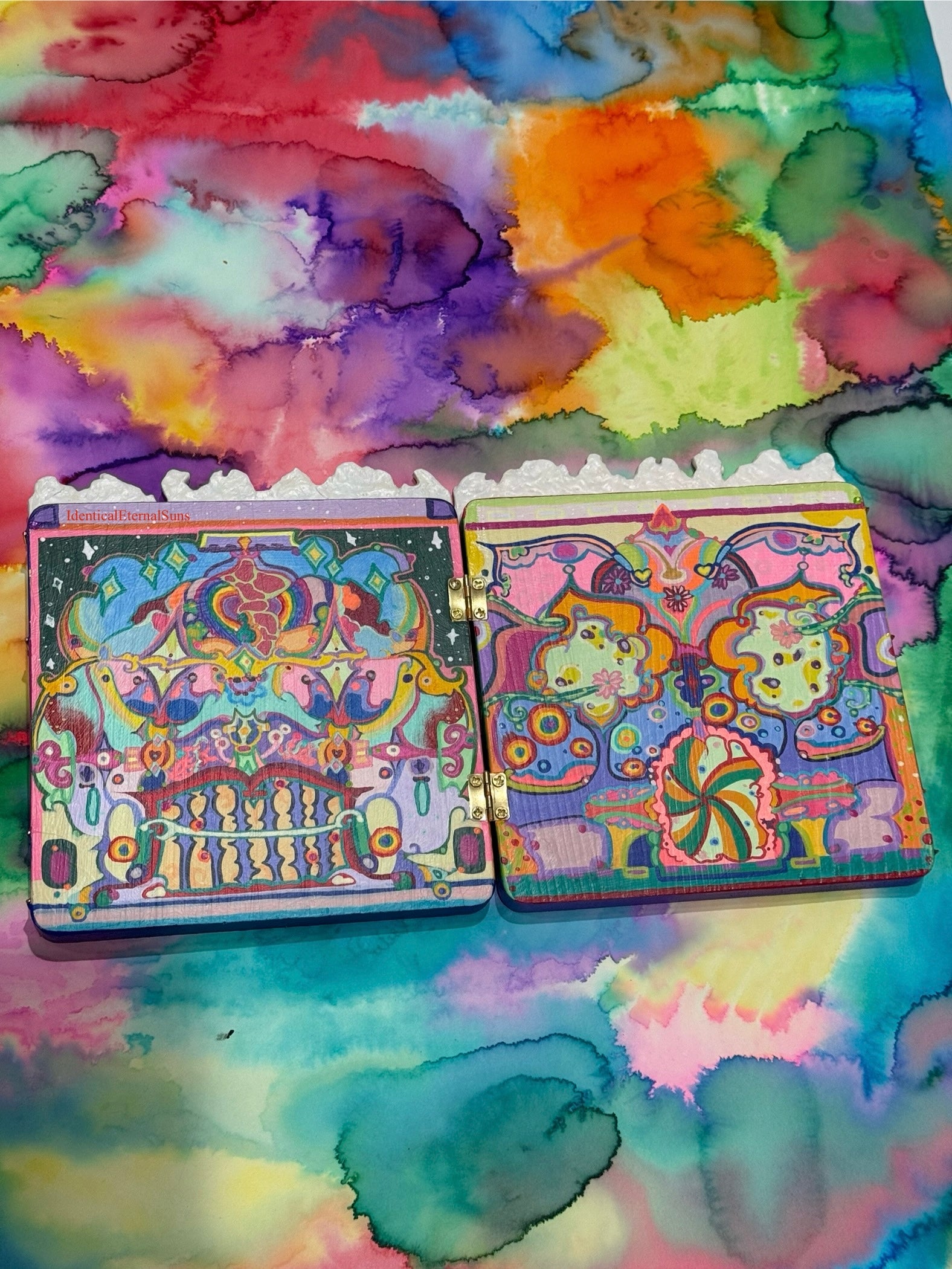 fantastical art, surreal paintings, whimsical artwork, colorful surrealism, detailed fantasy art, vibrant surreal art, highly detailed paintings, maximalist art, colorful fine art, imaginative paintings, dreamlike art, narrative art, expressive art, detailed contemporary art, bright fantasy paintings, intricate artwork, magical realism, pop surrealism, new contemporary art, art collector gift, unique wall art, gallery quality art, Anomaly, Anomalies, intensity, mystique, omnipresence, ominous, effervescent