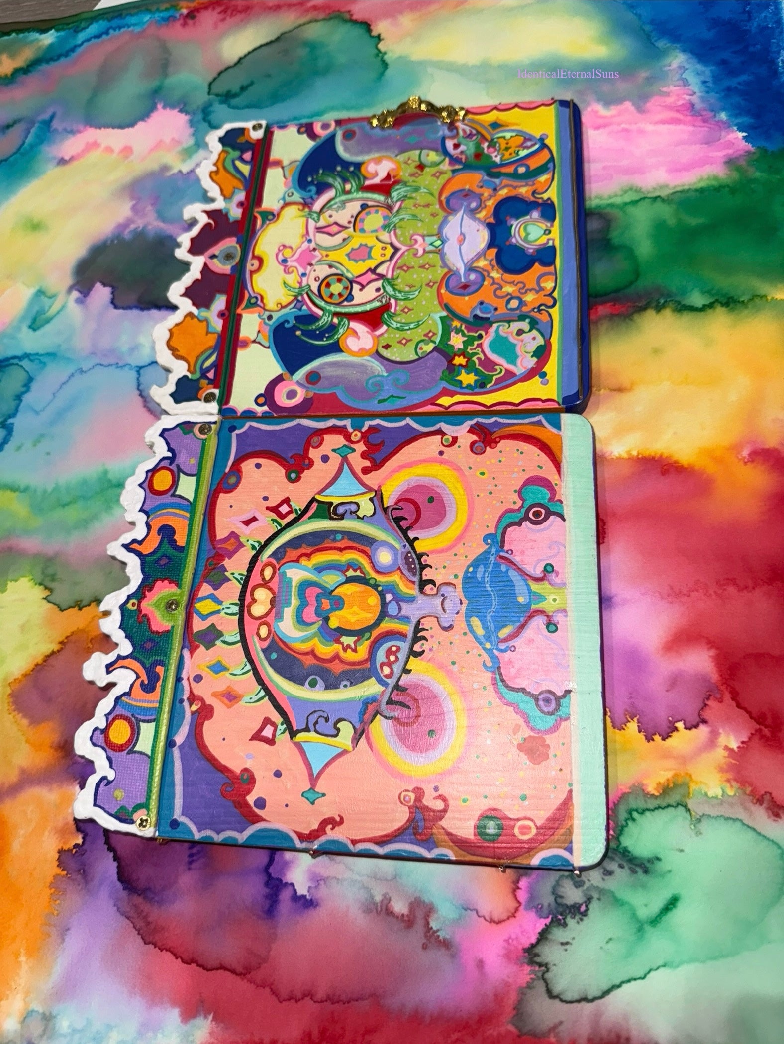 fantastical art, surreal paintings, whimsical artwork, colorful surrealism, detailed fantasy art, vibrant surreal art, highly detailed paintings, maximalist art, colorful fine art, imaginative paintings, dreamlike art, narrative art, expressive art, detailed contemporary art, bright fantasy paintings, intricate artwork, magical realism, pop surrealism, new contemporary art, art collector gift, unique wall art, gallery quality art, Anomaly, Anomalies, intensity, mystique, omnipresence, ominous, effervescent