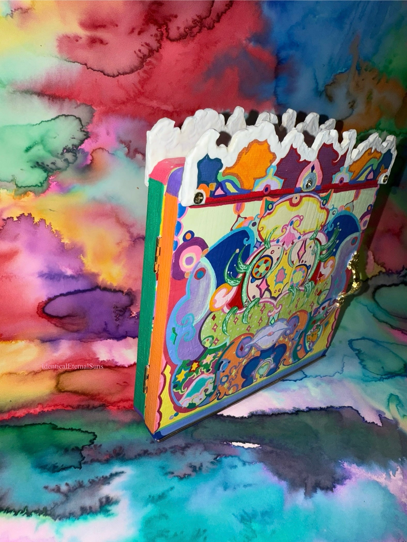 fantastical art, surreal paintings, whimsical artwork, colorful surrealism, detailed fantasy art, vibrant surreal art, highly detailed paintings, maximalist art, colorful fine art, imaginative paintings, dreamlike art, narrative art, expressive art, detailed contemporary art, bright fantasy paintings, intricate artwork, magical realism, pop surrealism, new contemporary art, art collector gift, unique wall art, gallery quality art, Anomaly, Anomalies, intensity, mystique, omnipresence, ominous, effervescent