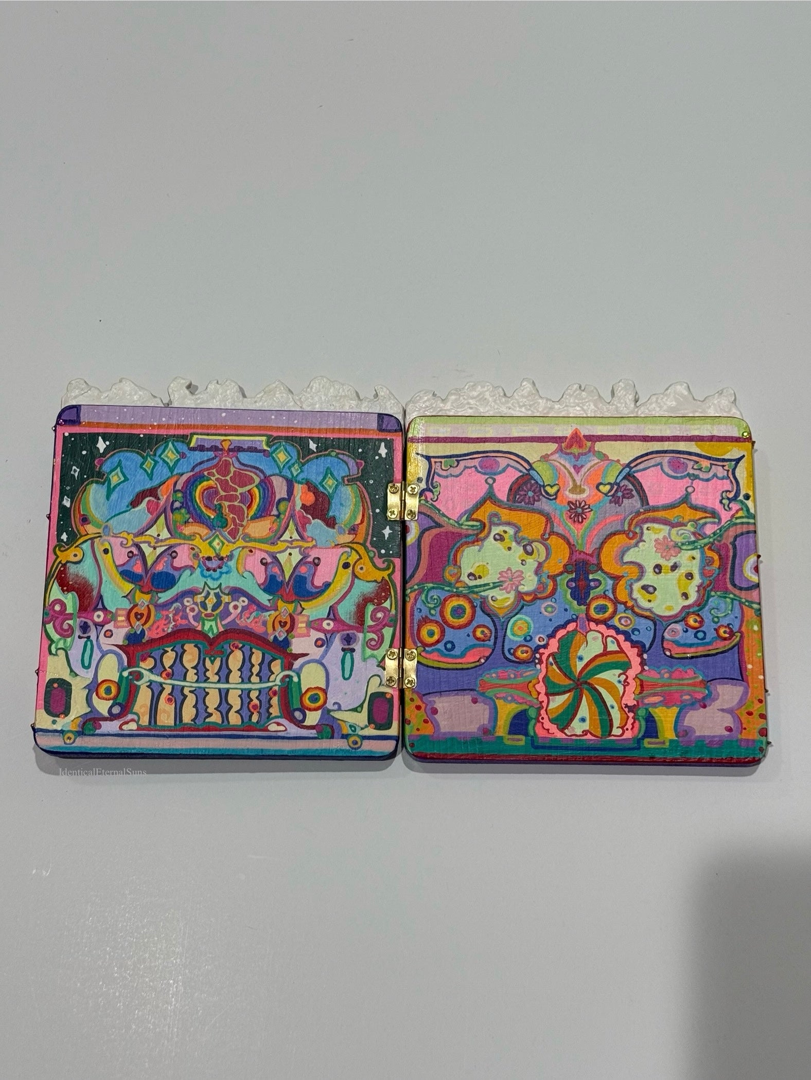 fantastical art, surreal paintings, whimsical artwork, colorful surrealism, detailed fantasy art, vibrant surreal art, highly detailed paintings, maximalist art, colorful fine art, imaginative paintings, dreamlike art, narrative art, expressive art, detailed contemporary art, bright fantasy paintings, intricate artwork, magical realism, pop surrealism, new contemporary art, art collector gift, unique wall art, gallery quality art, Anomaly, Anomalies, intensity, mystique, omnipresence, ominous, effervescent
