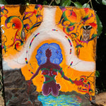 Heart Blown ecstasy Original Mixed Media Painting