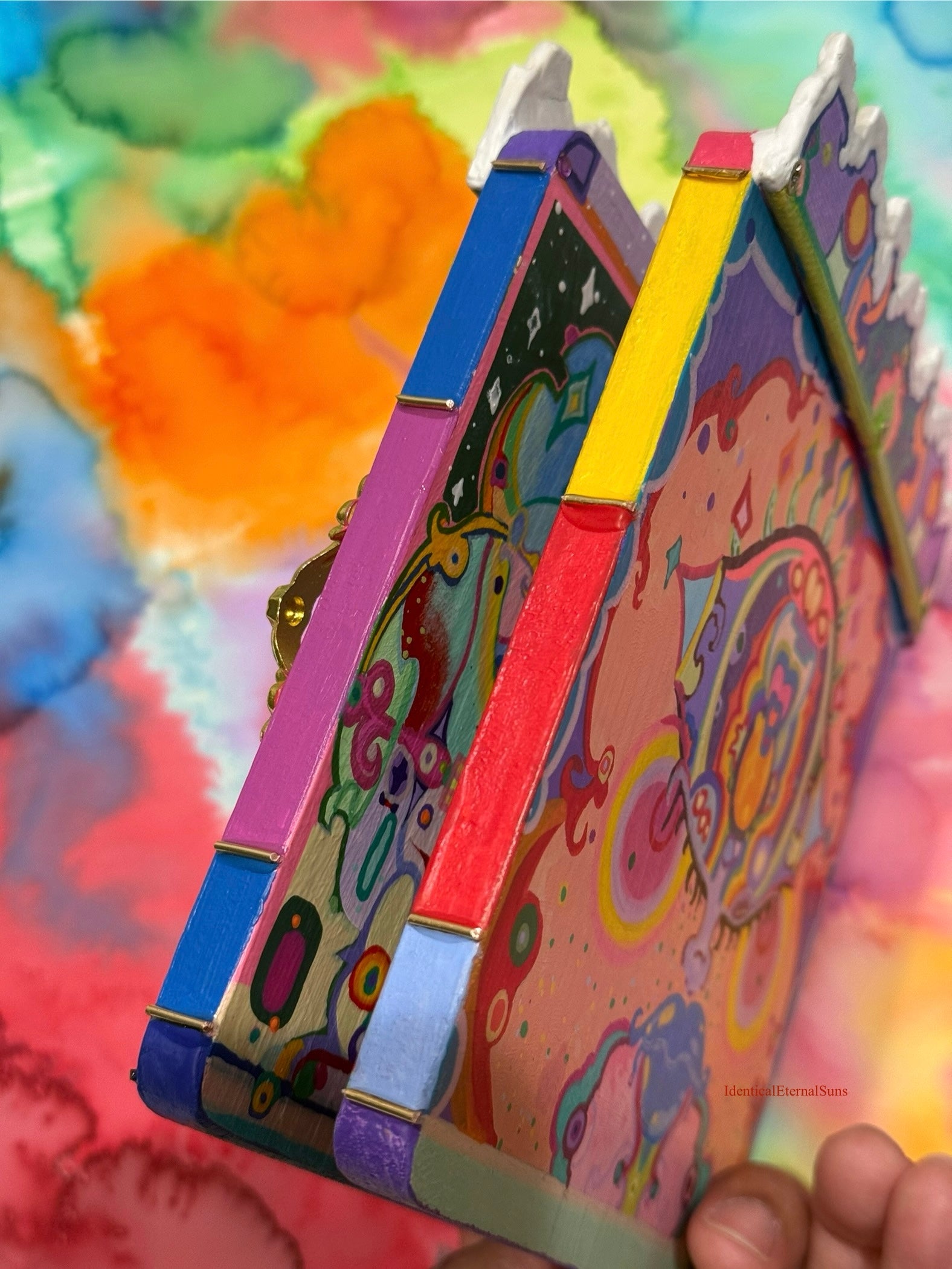 fantastical art, surreal paintings, whimsical artwork, colorful surrealism, detailed fantasy art, vibrant surreal art, highly detailed paintings, maximalist art, colorful fine art, imaginative paintings, dreamlike art, narrative art, expressive art, detailed contemporary art, bright fantasy paintings, intricate artwork, magical realism, pop surrealism, new contemporary art, art collector gift, unique wall art, gallery quality art, Anomaly, Anomalies, intensity, mystique, omnipresence, ominous, effervescent