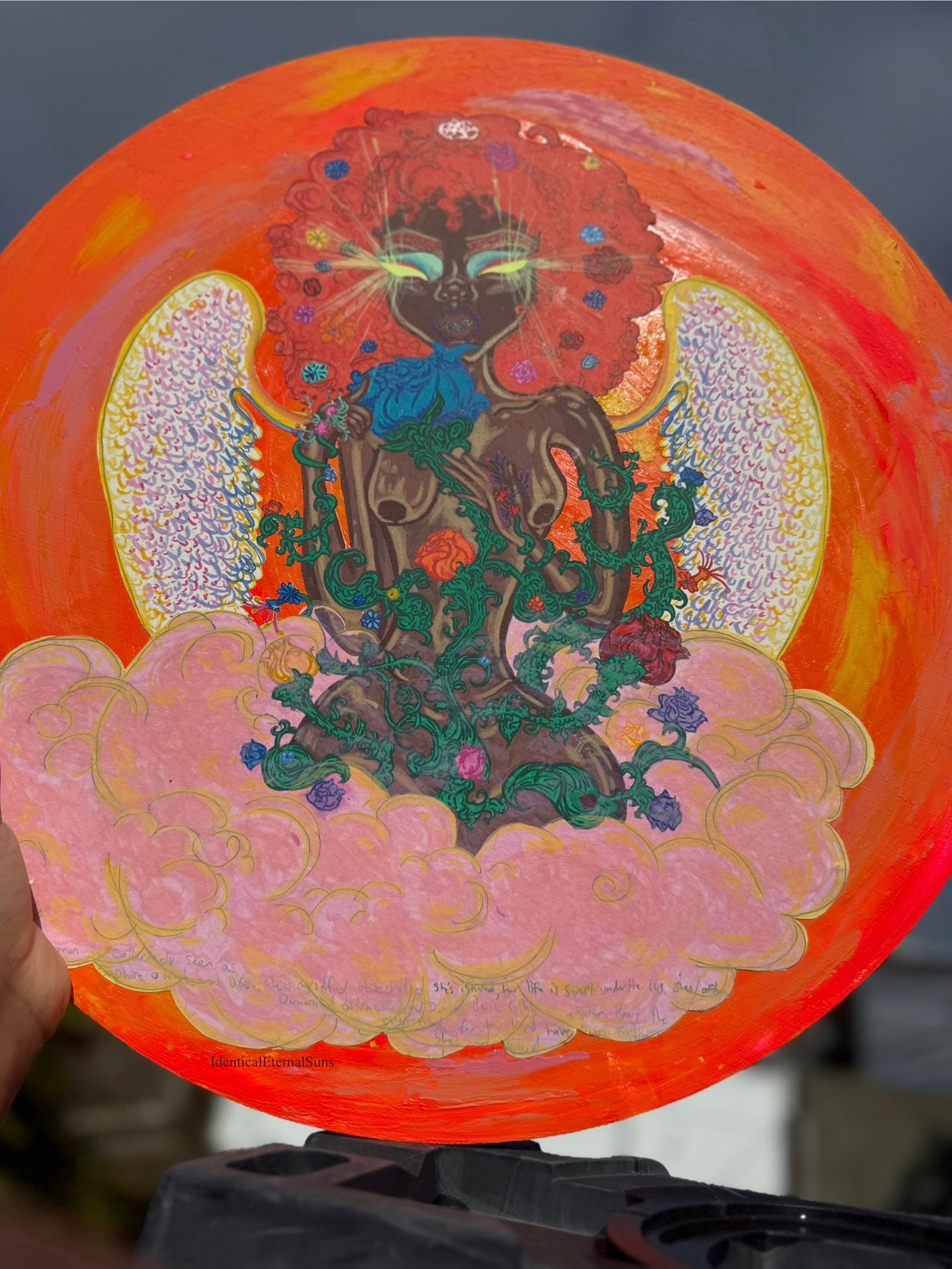 #RedSolarFlame #DivineFeminine #HealingArt #BeautyAndHarmony #SunsetMagic #FireAngel #SpiritualAwakening #HeartHealing #SacredFeminine #CosmicEnergy #SingingAngel #LoveAndLight #EmbraceTransformation #MysticalBeing #YourPower #ArtOfHealing #ManifestYourDreams #CreativeSpirit #VisionaryArt #EnergyArt #AwakenYourSpirit #ArtForTheSoul #SpiritualJourney #HealingVibes #PositiveEnergy #ArtisticExpression