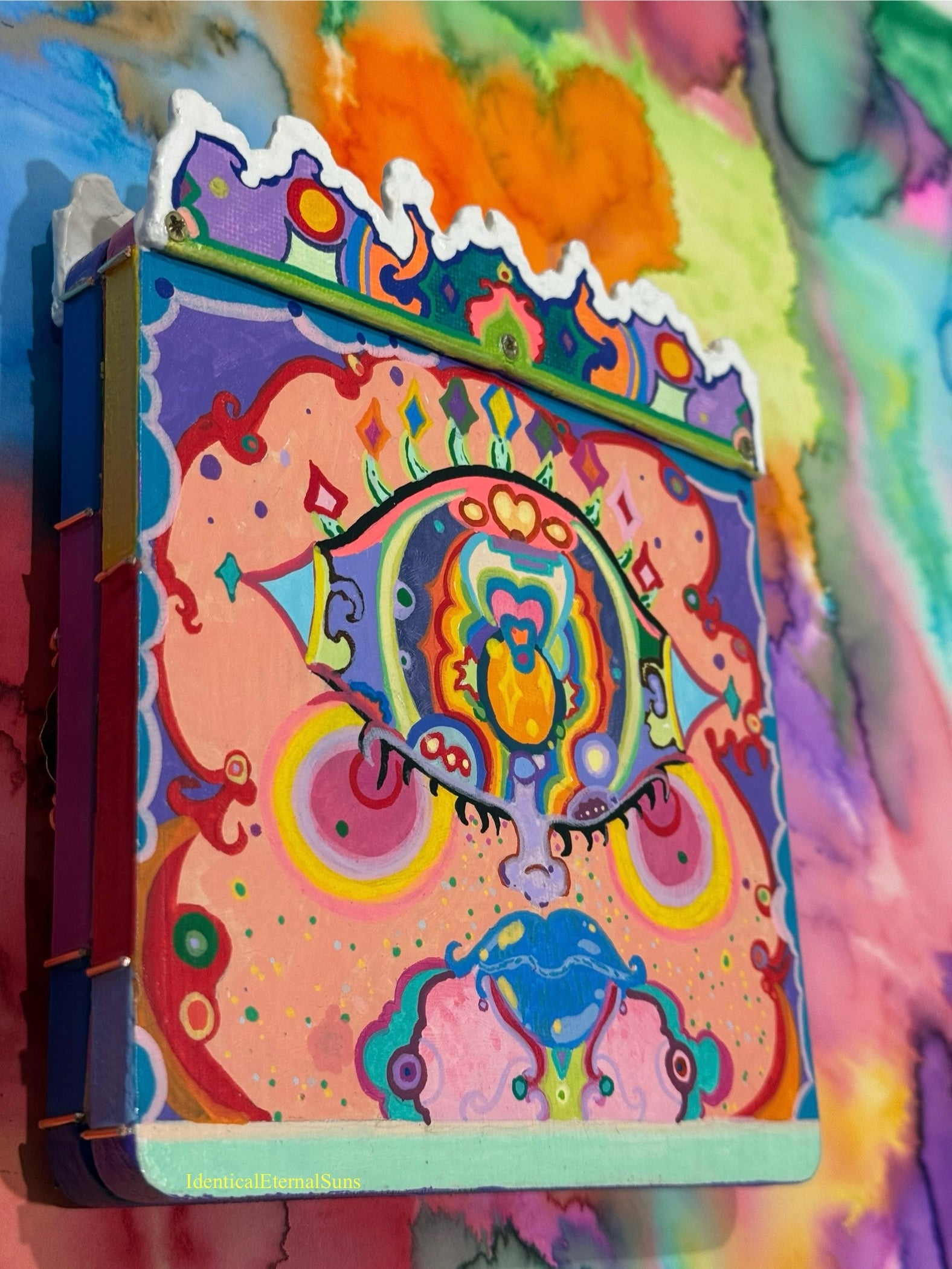 fantastical art, surreal paintings, whimsical artwork, colorful surrealism, detailed fantasy art, vibrant surreal art, highly detailed paintings, maximalist art, colorful fine art, imaginative paintings, dreamlike art, narrative art, expressive art, detailed contemporary art, bright fantasy paintings, intricate artwork, magical realism, pop surrealism, new contemporary art, art collector gift, unique wall art, gallery quality art, Anomaly, Anomalies, intensity, mystique, omnipresence, ominous, effervescent