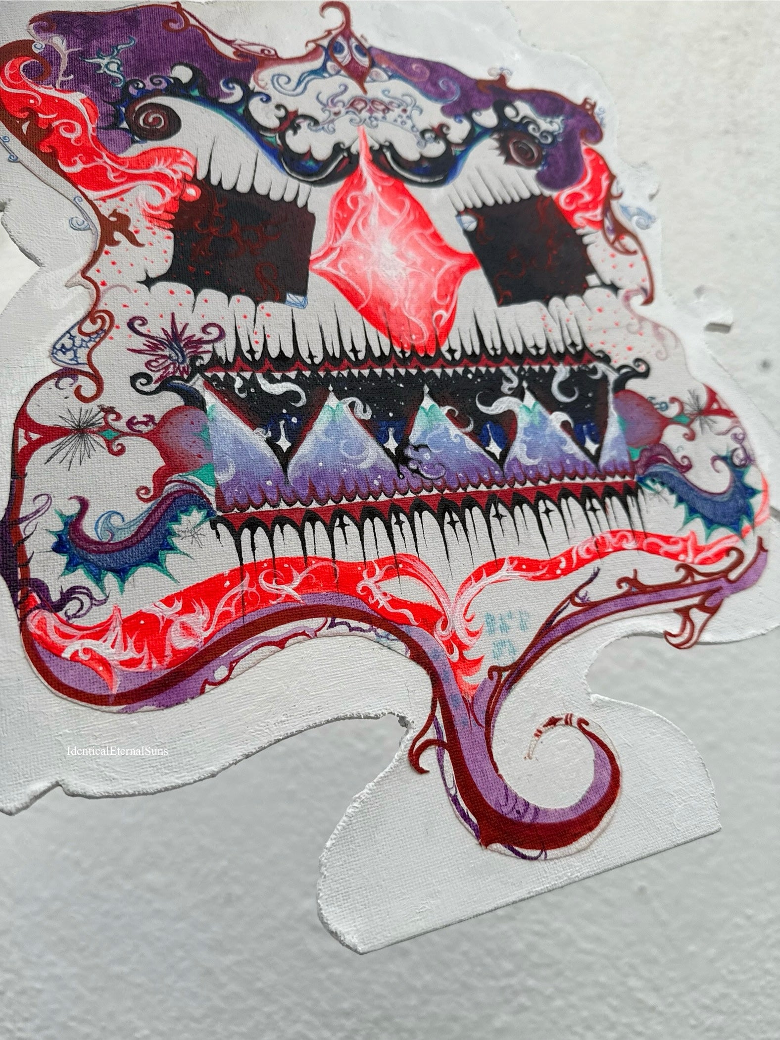 Benjamin the Grumpy Nutcracker Original Painting, Identicaleternalsuns, art collection, art buyer, Denley Twins, Nutcracker, amusement, joy, jolly art, happiness, details, colorful, rainbow, inner child healing, heart felt creations, heartfelt, deep feelings, orchestra art, nut cracker art, detailing, Whimsical art, radiant, otherworldly paintings, glorious art, fantastical, eternal, divine, visionary, Dreamy, heavenly, cosmic, wonderland, euphoria, identicaleternalsuns, playful art, Ecstatic art