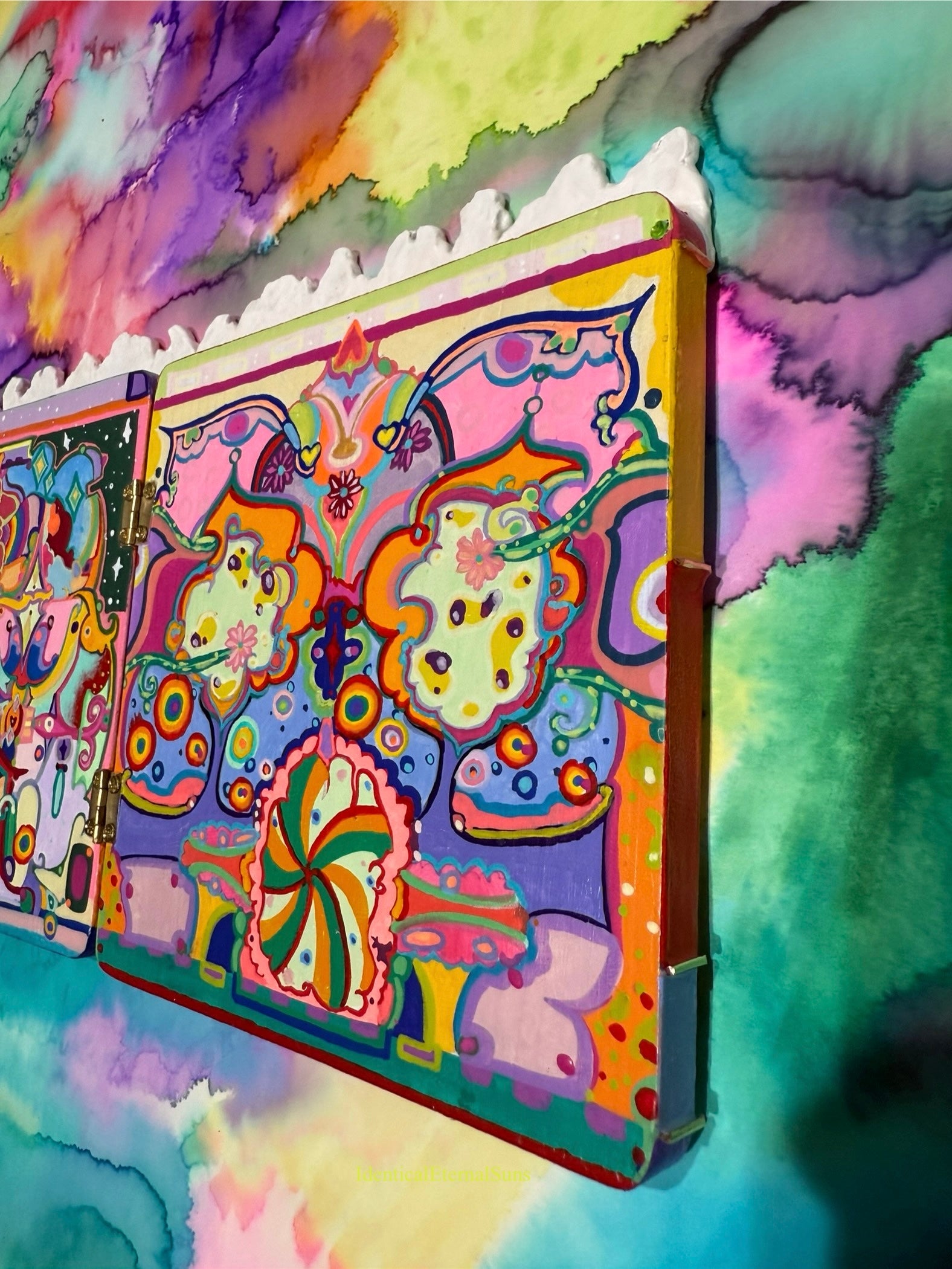 fantastical art, surreal paintings, whimsical artwork, colorful surrealism, detailed fantasy art, vibrant surreal art, highly detailed paintings, maximalist art, colorful fine art, imaginative paintings, dreamlike art, narrative art, expressive art, detailed contemporary art, bright fantasy paintings, intricate artwork, magical realism, pop surrealism, new contemporary art, art collector gift, unique wall art, gallery quality art, Anomaly, Anomalies, intensity, mystique, omnipresence, ominous, effervescent