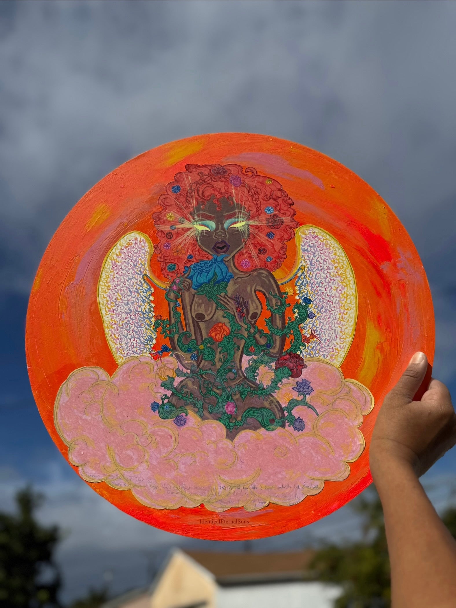 #RedSolarFlame #DivineFeminine #HealingArt #BeautyAndHarmony #SunsetMagic #FireAngel #SpiritualAwakening #HeartHealing #SacredFeminine #CosmicEnergy #SingingAngel #LoveAndLight #EmbraceTransformation #MysticalBeing #YourPower #ArtOfHealing #ManifestYourDreams #CreativeSpirit #VisionaryArt #EnergyArt #AwakenYourSpirit #ArtForTheSoul #SpiritualJourney #HealingVibes #PositiveEnergy #ArtisticExpression