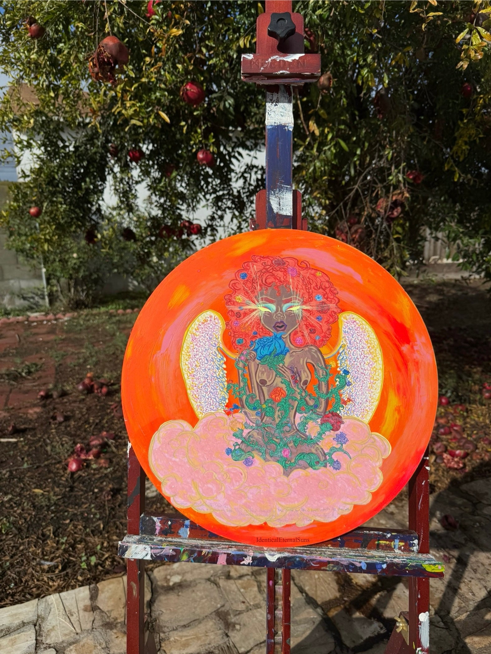 #RedSolarFlame #DivineFeminine #HealingArt #BeautyAndHarmony #SunsetMagic #FireAngel #SpiritualAwakening #HeartHealing #SacredFeminine #CosmicEnergy #SingingAngel #LoveAndLight #EmbraceTransformation #MysticalBeing #YourPower #ArtOfHealing #ManifestYourDreams #CreativeSpirit #VisionaryArt #EnergyArt #AwakenYourSpirit #ArtForTheSoul #SpiritualJourney #HealingVibes #PositiveEnergy #ArtisticExpression