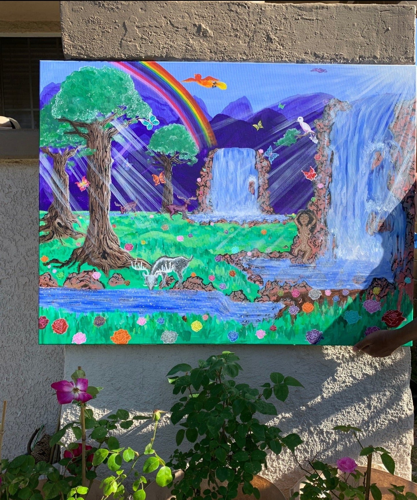 Garden of Eden Original Painting