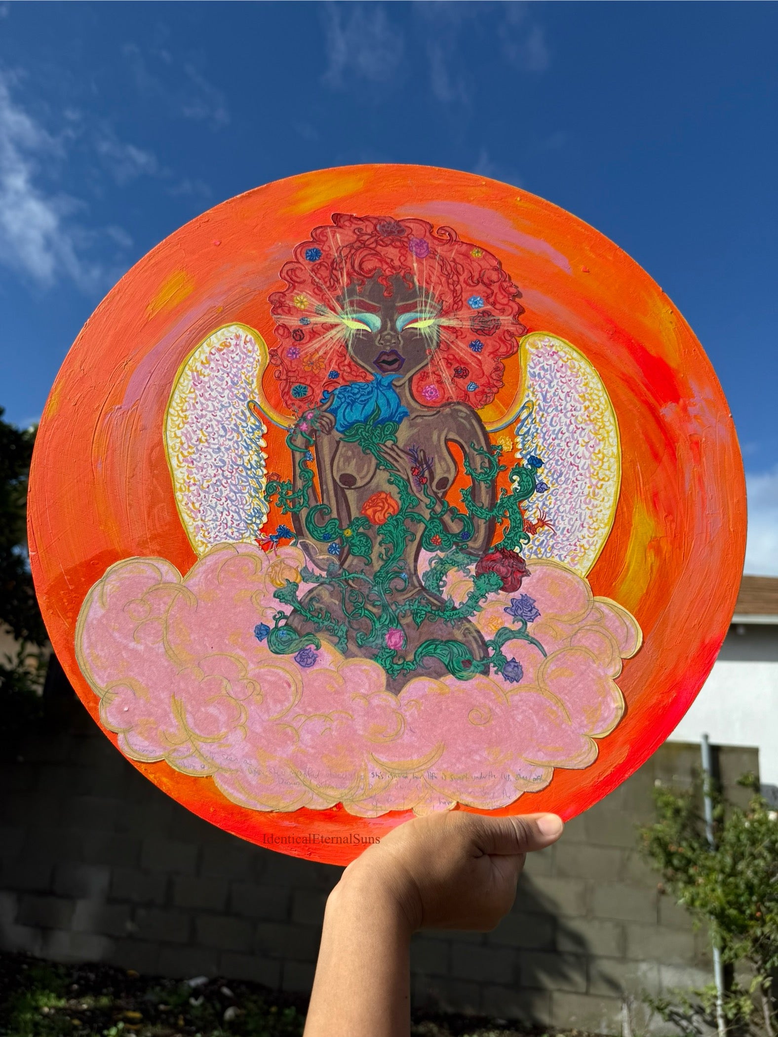 #RedSolarFlame #DivineFeminine #HealingArt #BeautyAndHarmony #SunsetMagic #FireAngel #SpiritualAwakening #HeartHealing #SacredFeminine #CosmicEnergy #SingingAngel #LoveAndLight #EmbraceTransformation #MysticalBeing #YourPower #ArtOfHealing #ManifestYourDreams #CreativeSpirit #VisionaryArt #EnergyArt #AwakenYourSpirit #ArtForTheSoul #SpiritualJourney #HealingVibes #PositiveEnergy #ArtisticExpression