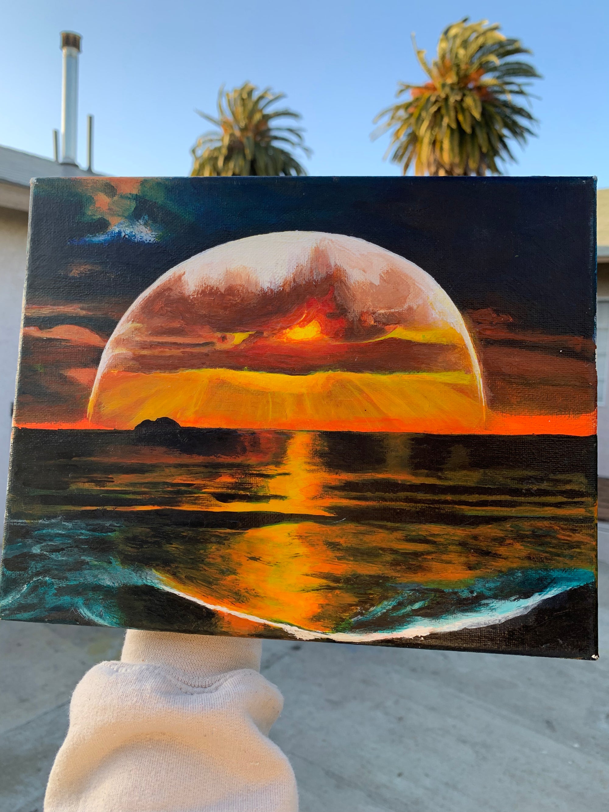  Solar Seashores, Solar Seashores original seascape painting, realistic sunset ocean landscape painting. A seascape sunset by the ocean realistic painting. Sunset by the Ocean artwork. Sunset by the Sea painting for sale. Solar Ocean canvas artwork. Seascape painting. Original Sunset painting. Sunset artwork. Nature landscapes. Sunset landscape painting. Sunset by the seashores landscape artwork. Solar seashores art painting, Identicaleternalsuns