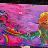 Garden of Eden Love Original Painting