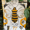 Geometrical Honey Bee Original Painting