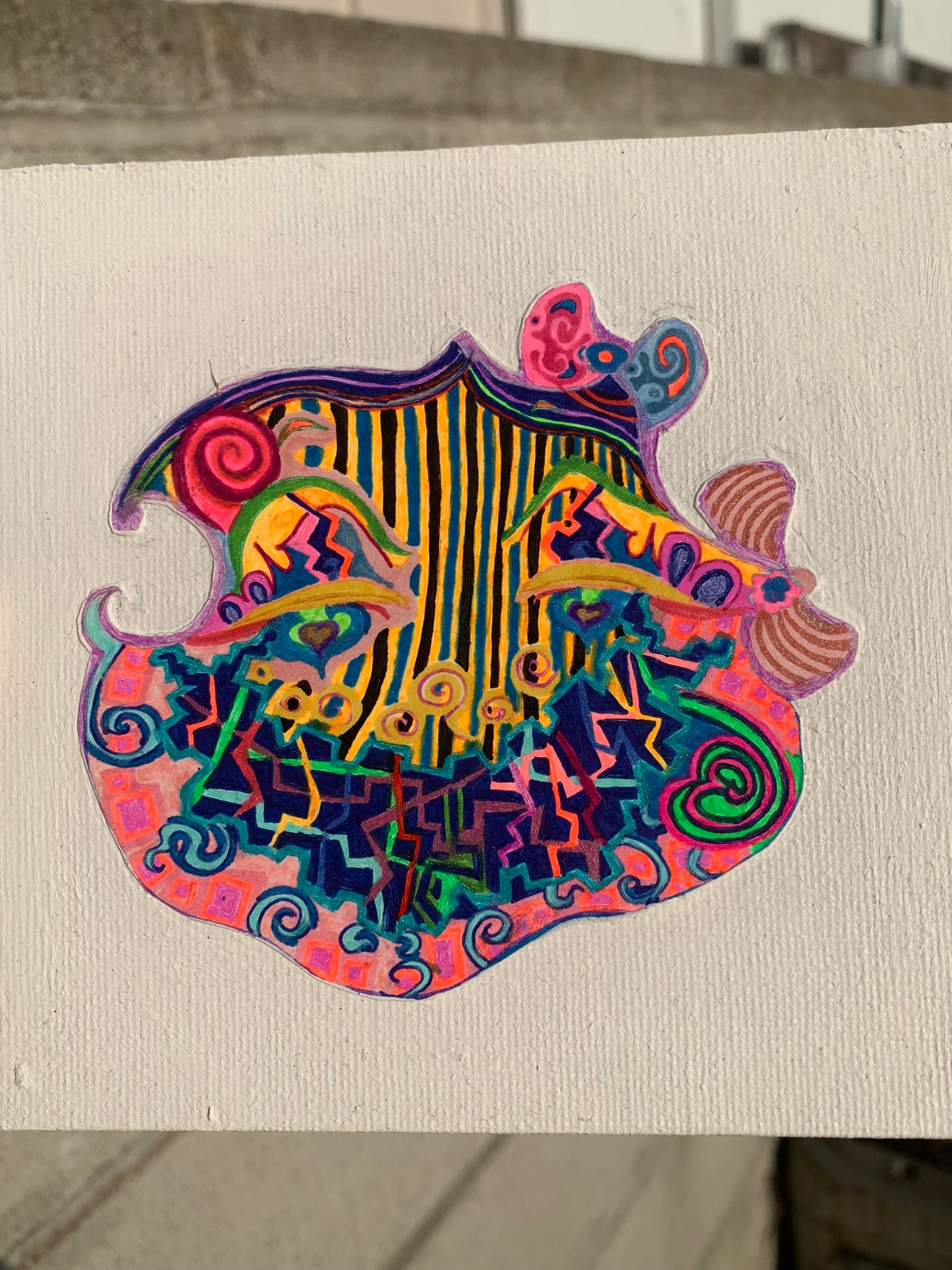  Heavenly Specimen Face #29 Drawing, Angelic realms, otherworldly, heavenly, angel face divinities, identicaleternalsuns, beautiful creatures, odd core, sacred, spiritual, divine, grace, creature, trippy, heavenly specimen, angel face, brilliance, drawing, ecstatic, glorious, love, precious, spiritual, new earth, pretty entities, DenleyTwins, Mixed media drawings, colorful drawings, detailed art, artwork, art design, whimsical illustrations, alien drawing, alien creature art, creature drawing, bizarre art
