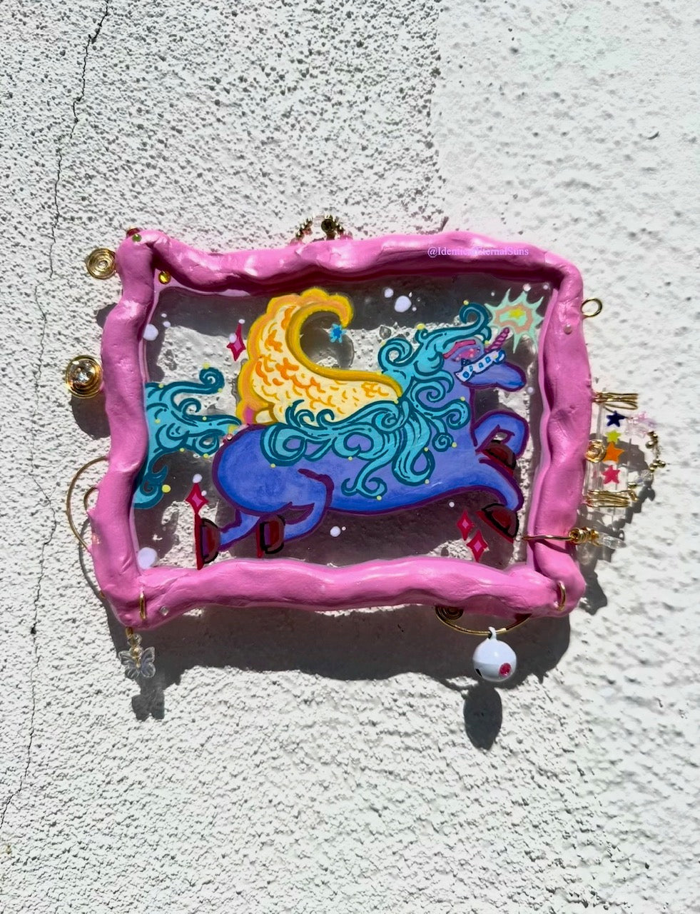 Unicorn, Unicorn Art, Horse painting, unique artwork, pink pony club, novelty, angelic, fantastical, ecstastic, joyful images, beautiful unicorn painting, celestial details, magic, majestic animals, baby animal art, adorable, kid core aesthetic, Sacred unicorn, periwinkle color, baby unicorn, unique wall hangings, novelty toy, adorable, surrealism, magical, fantastical artwork, joyful, unicorn painting fantastical art, surreal paintings, whimsical artwork, colorful surrealism, detailed fantasy art, vibrant 