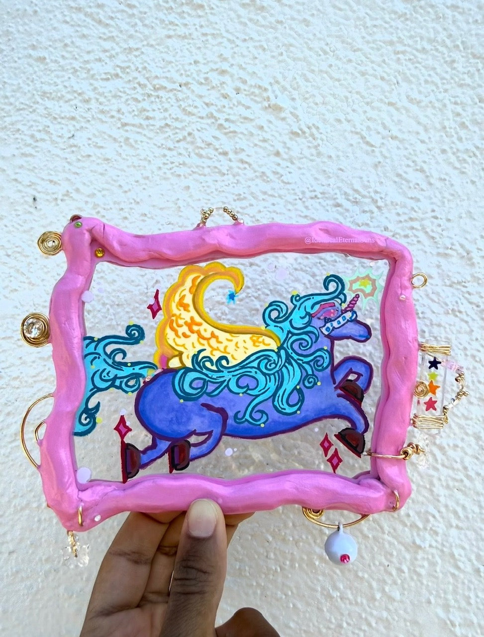 Unicorn, Unicorn Art, Horse painting, unique artwork, pink pony club, novelty, angelic, fantastical, ecstastic, joyful images, beautiful unicorn painting, celestial details, magic, majestic animals, baby animal art, adorable, kid core aesthetic, Sacred unicorn, periwinkle color, baby unicorn, unique wall hangings, novelty toy, adorable, surrealism, magical, fantastical artwork, joyful, unicorn painting fantastical art, surreal paintings, whimsical artwork, colorful surrealism, detailed fantasy art, vibrant 