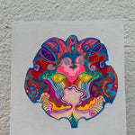 Heavenly Specimen Face #25 Drawing, Angelic realms, otherworldly, heavenly, angel face divinities, identicaleternalsuns, beautiful creatures, odd core, sacred, spiritual, divine, grace, creature, trippy, heavenly specimen, angel face, brilliance, drawing, ecstatic, glorious, love, precious, spiritual, new earth, pretty entities, DenleyTwins, Mixed media drawings, colorful drawings, detailed art, artwork, art design, whimsical illustrations, alien drawing, alien creature art, creature drawing, bizarre art