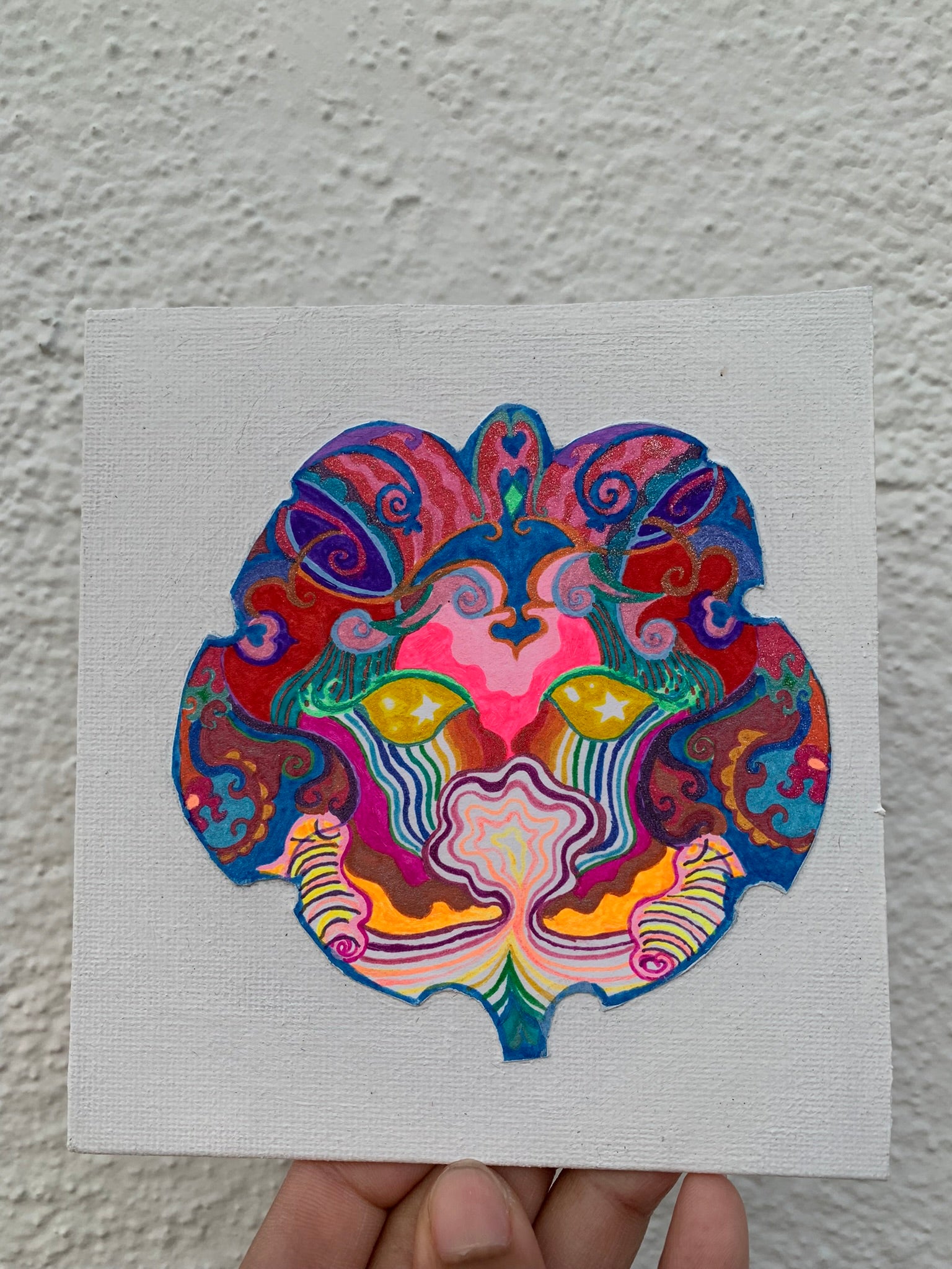 Heavenly Specimen Face #25 Drawing, Angelic realms, otherworldly, heavenly, angel face divinities, identicaleternalsuns, beautiful creatures, odd core, sacred, spiritual, divine, grace, creature, trippy, heavenly specimen, angel face, brilliance, drawing, ecstatic, glorious, love, precious, spiritual, new earth, pretty entities, DenleyTwins, Mixed media drawings, colorful drawings, detailed art, artwork, art design, whimsical illustrations, alien drawing, alien creature art, creature drawing, bizarre art