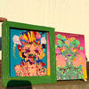 Flower Consumption Slide-in Original Painting, floral fusion, Surrealism, flower anomaly, nature art trippy, BotanicalBeauty Unique flower anomaly art, garden enthusiasts, floral fusion, rare crossbred blossoms, botanical beauty, nature-inspired surrealism,&nbsp;pashimina, surrealism, flower consumption trippyfantastical art, surreal paintings, whimsical artwork, colorful surrealism, detailed fantasy art, vibrant surreal art, highly detailed paintings, maximalist art, colorful fine art, imaginative painting