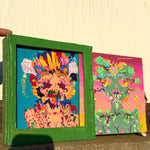 Flower Consumption Slide-in Original Painting, floral fusion, Surrealism, flower anomaly, nature art trippy, BotanicalBeauty Unique flower anomaly art, garden enthusiasts, floral fusion, rare crossbred blossoms, botanical beauty, nature-inspired surrealism,&nbsp;pashimina, surrealism, flower consumption trippyfantastical art, surreal paintings, whimsical artwork, colorful surrealism, detailed fantasy art, vibrant surreal art, highly detailed paintings, maximalist art, colorful fine art, imaginative painting