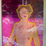 Electrical Fiery Hermes Original Painting