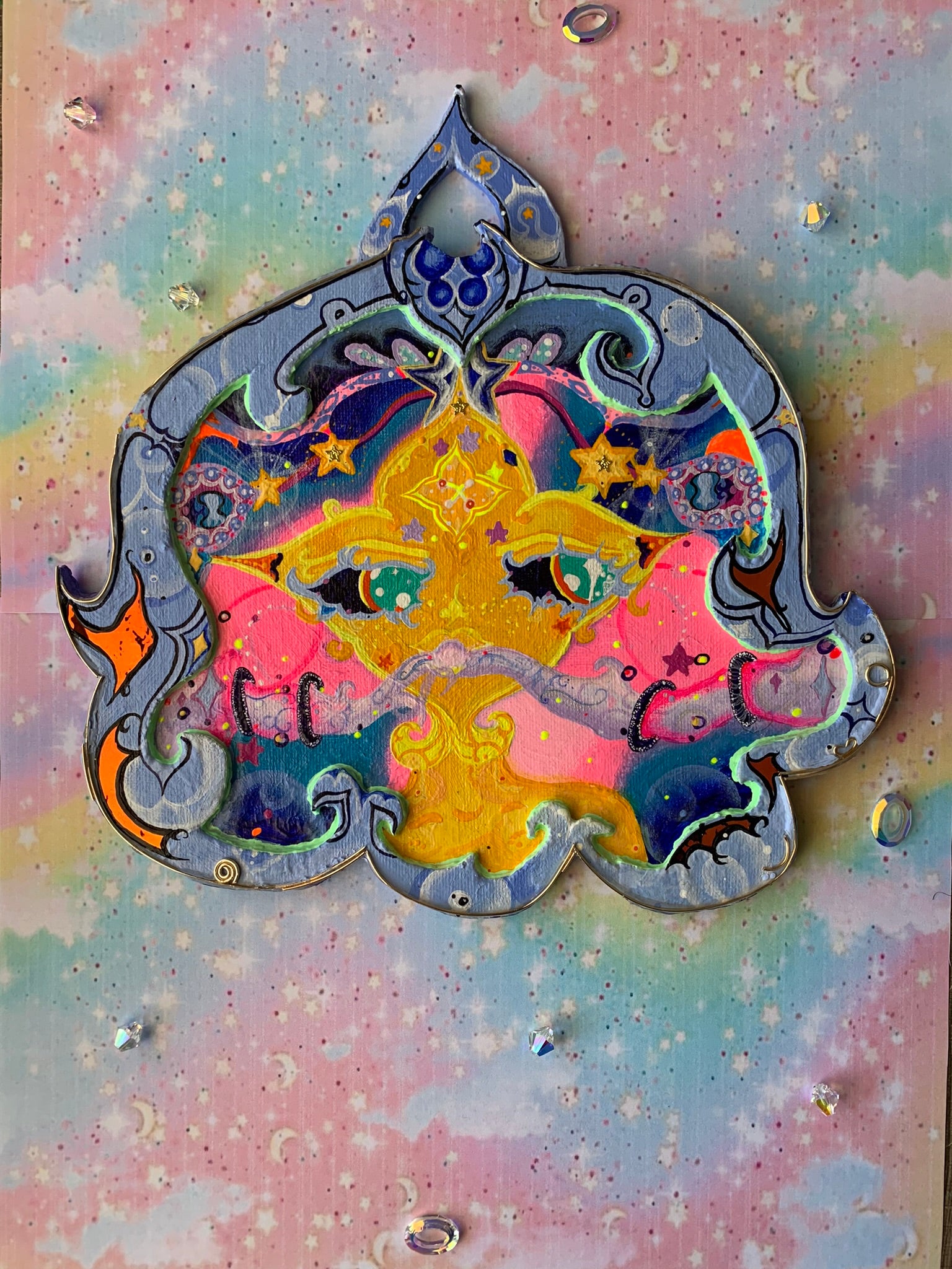 Baby Starborn Starlight Original Painting