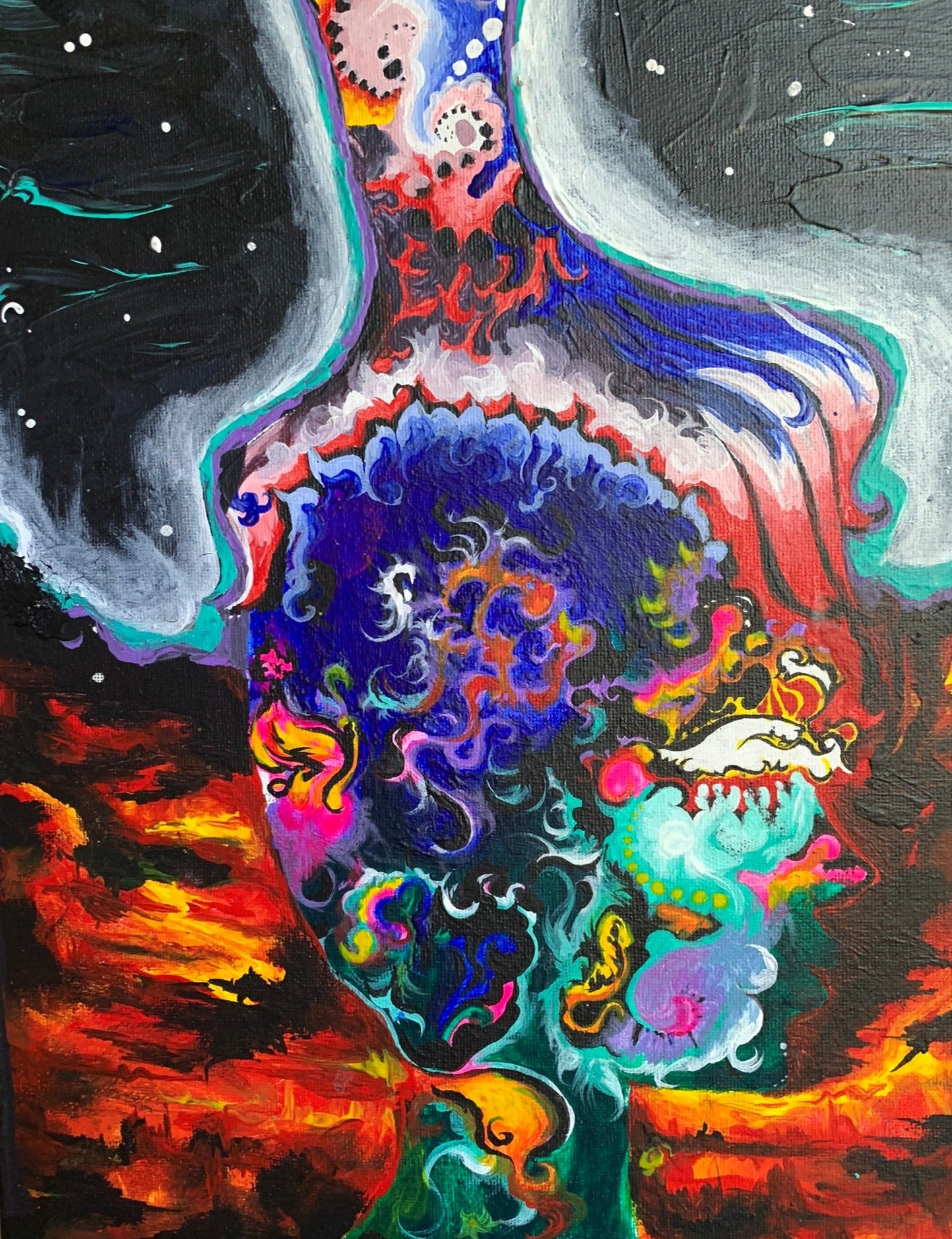 Melding Conscious Original Painting