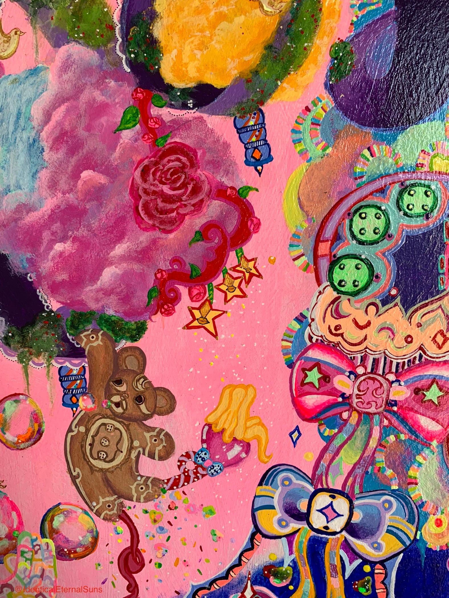 #doll #dollcollector #dollmaker #adorable #magic #magician #ribbon #identicaleternalsuns #theRibbonDollMagician #magical #whimsical #art #otherworldly #kidcore #whimsygoth #amusement #childlike #painting #contemporaryart #surrealism #reels #playful #coquette #wonderland #dollcore #ecstatic #colorful #fantastical #woodartist #spiritual #radiant #majestic #glorious #eternal #divine #visionary #heartopening #dreamy #heavenly #cosmic #coquetteaesthetic #supernatural #playful #ecstatic #divinefeminine