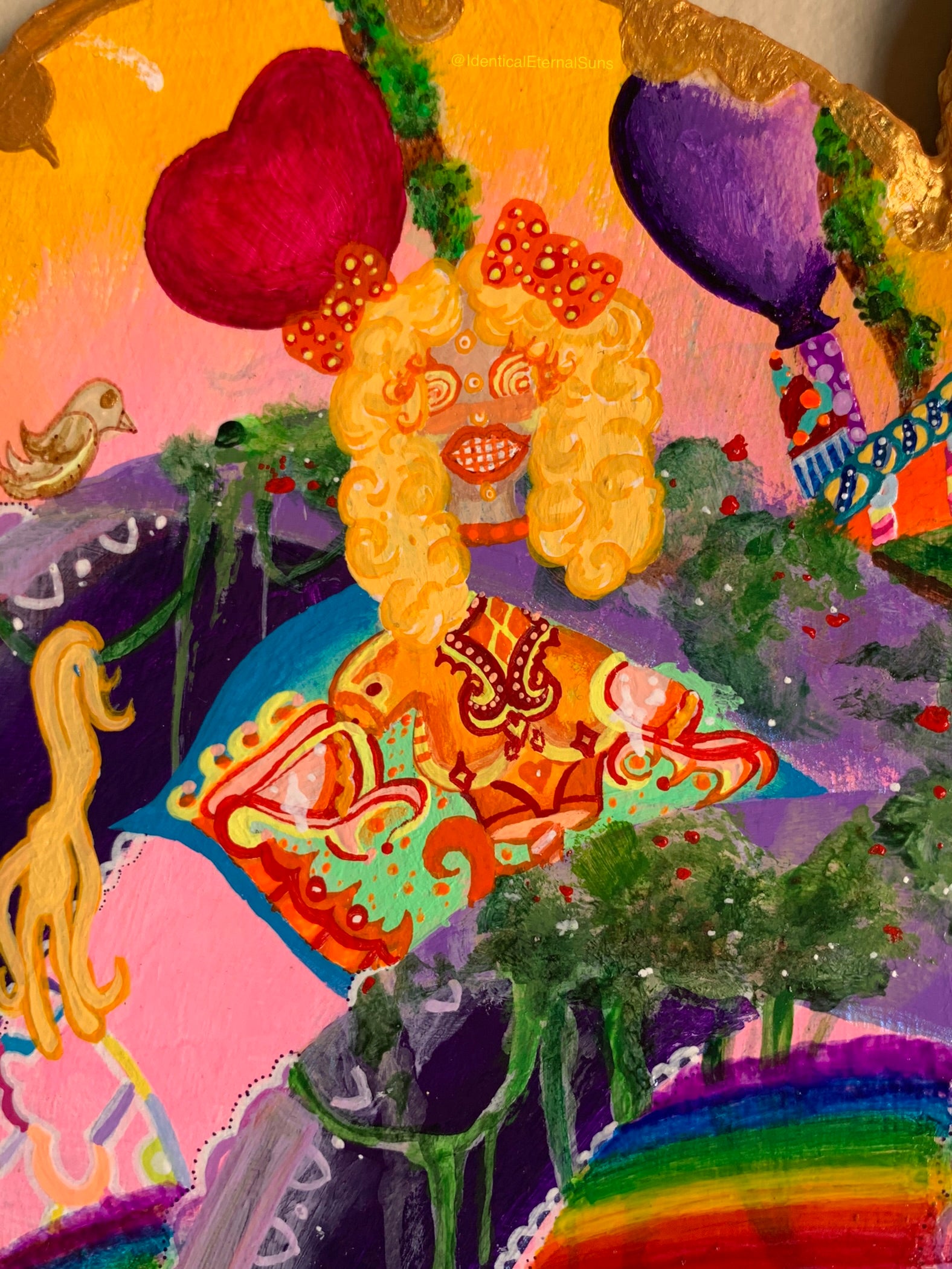 #doll #dollcollector #dollmaker #adorable #magic #magician #ribbon #identicaleternalsuns #theRibbonDollMagician #magical #whimsical #art #otherworldly #kidcore #whimsygoth #amusement #childlike #painting #contemporaryart #surrealism #reels #playful #coquette #wonderland #dollcore #ecstatic #colorful #fantastical #woodartist #spiritual #radiant #majestic #glorious #eternal #divine #visionary #heartopening #dreamy #heavenly #cosmic #coquetteaesthetic #supernatural #playful #ecstatic #divinefeminine