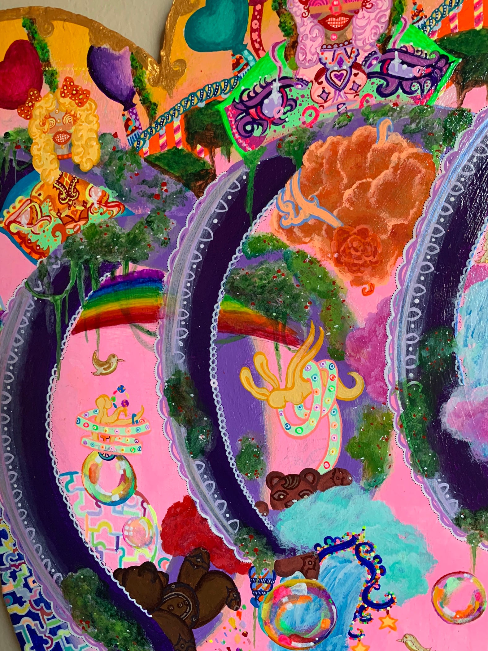 #doll #dollcollector #dollmaker #adorable #magic #magician #ribbon #identicaleternalsuns #theRibbonDollMagician #magical #whimsical #art #otherworldly #kidcore #whimsygoth #amusement #childlike #painting #contemporaryart #surrealism #reels #playful #coquette #wonderland #dollcore #ecstatic #colorful #fantastical #woodartist #spiritual #radiant #majestic #glorious #eternal #divine #visionary #heartopening #dreamy #heavenly #cosmic #coquetteaesthetic #supernatural #playful #ecstatic #divinefeminine