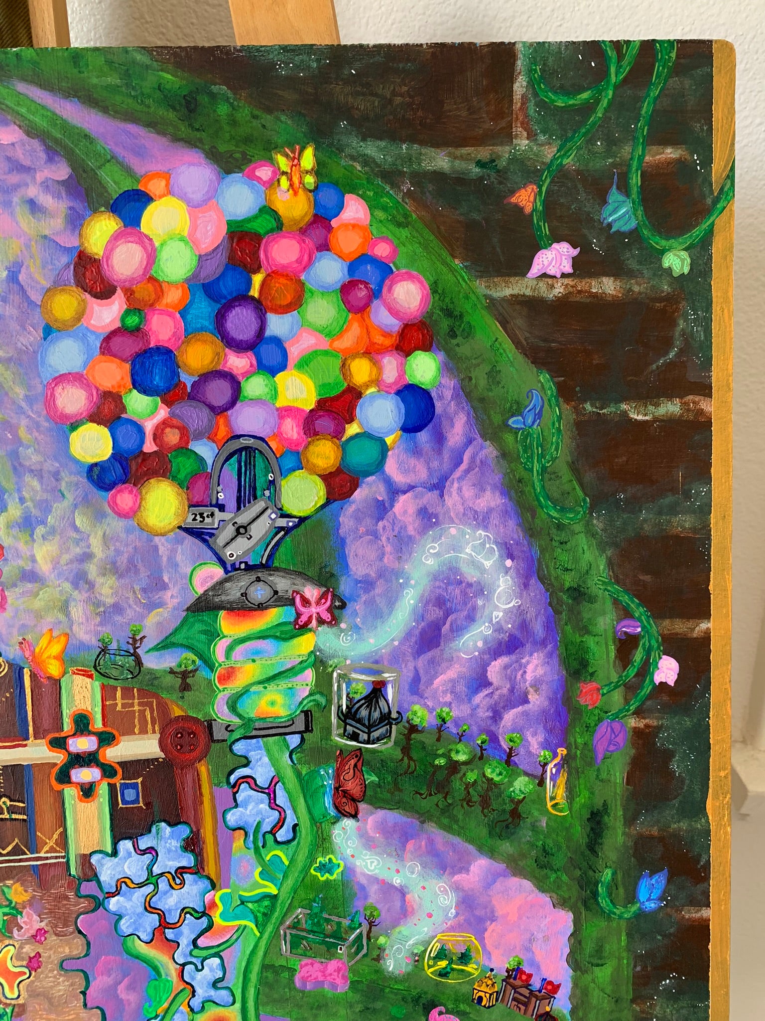 Identicaleternalsuns, DenleyTwins, whimsical Radiant otherworldly majestic glorious fantastical eternallove Ecstatic divine colorful light kidcore surrealism heartfelt musical artcollector heartopening heavenly intergalactic uniquefinds identicaleternalsuns supernatural wonderland euphoria soulevolution puzzlepieceman subconsciousmind growinpains ego egodeath spirituality transformation terrarium plantpainting gardengrove naturelovers fantasy identicaleternalsuns artist surrealism melancoly art, colorful