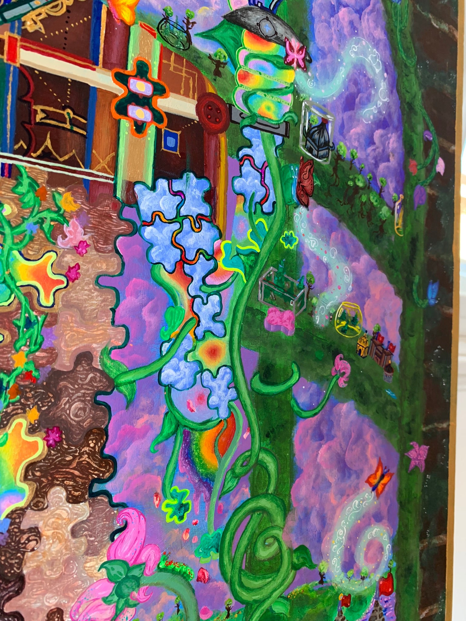 Identicaleternalsuns, DenleyTwins, whimsical Radiant otherworldly majestic glorious fantastical eternallove Ecstatic divine colorful light kidcore surrealism heartfelt musical artcollector heartopening heavenly intergalactic uniquefinds identicaleternalsuns supernatural wonderland euphoria soulevolution puzzlepieceman subconsciousmind growinpains ego egodeath spirituality transformation terrarium plantpainting gardengrove naturelovers fantasy identicaleternalsuns artist surrealism melancoly art, colorful