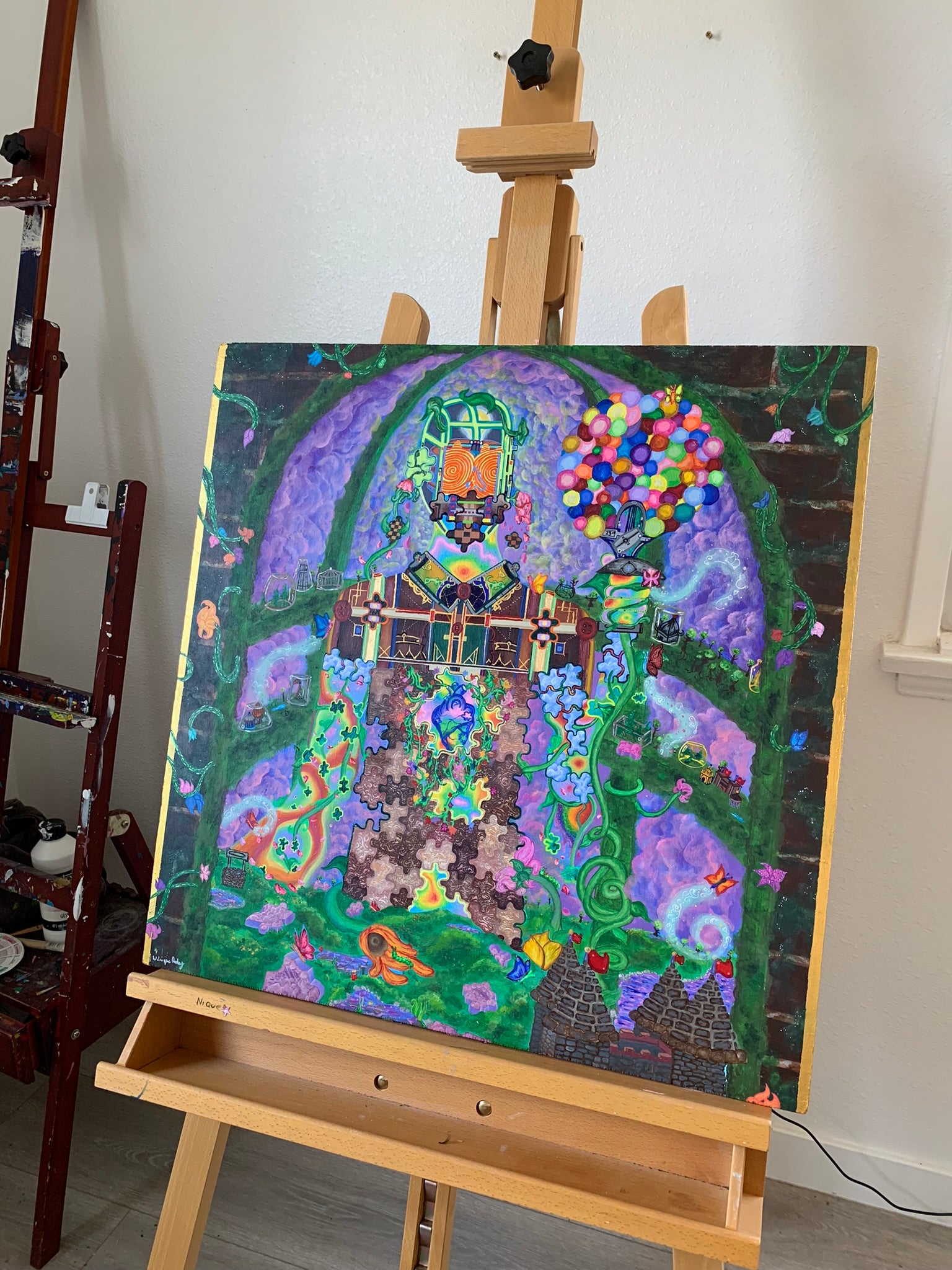 Identicaleternalsuns, DenleyTwins, whimsical Radiant otherworldly majestic glorious fantastical eternallove Ecstatic divine colorful light kidcore surrealism heartfelt musical artcollector heartopening heavenly intergalactic uniquefinds identicaleternalsuns supernatural wonderland euphoria soulevolution puzzlepieceman subconsciousmind growinpains ego egodeath spirituality transformation terrarium plantpainting gardengrove naturelovers fantasy identicaleternalsuns artist surrealism melancoly art, colorful