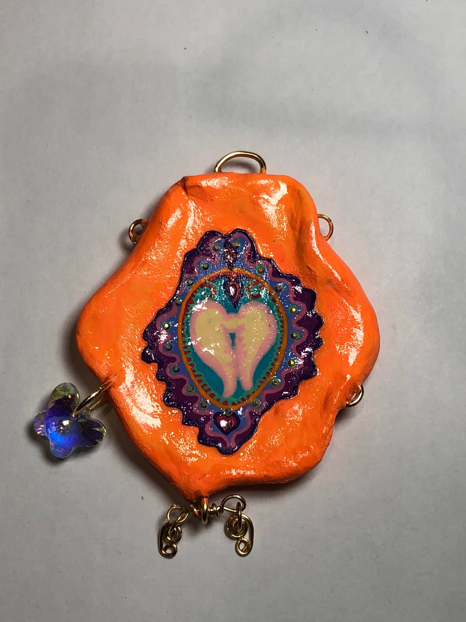 Angelic Wall Hangings, Angel Orb wall hanging with embellishments, Angelic wall hangings, enchanting wall art, celestial decor, heavenly artwork, magical, persuasive, vibrant, sacred beauty, radiant, uplifting joy, playful, whimsical, captivating, celestial charm, handmade, devotion, timeless treasure, awe-inspiring, versatile, keychains, purses, sanctuary, unique gift, friendship emblem, collectible, ethereal, delightful, trippy, heartfelt, good vibes, radiant aura, Delight, angel energy, 