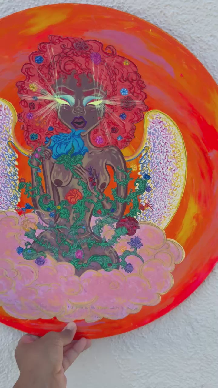 #RedSolarFlame #DivineFeminine #HealingArt #BeautyAndHarmony #SunsetMagic #FireAngel #SpiritualAwakening #HeartHealing #SacredFeminine #CosmicEnergy #SingingAngel #LoveAndLight #EmbraceTransformation #MysticalBeing #YourPower #ArtOfHealing #ManifestYourDreams #CreativeSpirit #VisionaryArt #EnergyArt #AwakenYourSpirit #ArtForTheSoul #SpiritualJourney #HealingVibes #PositiveEnergy #ArtisticExpression