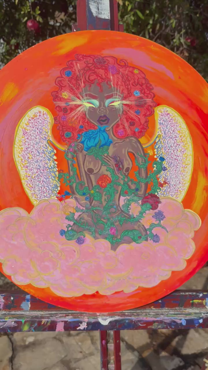 #RedSolarFlame #DivineFeminine #HealingArt #BeautyAndHarmony #SunsetMagic #FireAngel #SpiritualAwakening #HeartHealing #SacredFeminine #CosmicEnergy #SingingAngel #LoveAndLight #EmbraceTransformation #MysticalBeing #YourPower #ArtOfHealing #ManifestYourDreams #CreativeSpirit #VisionaryArt #EnergyArt #AwakenYourSpirit #ArtForTheSoul #SpiritualJourney #HealingVibes #PositiveEnergy #ArtisticExpression