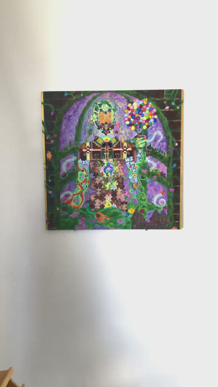 Identicaleternalsuns, DenleyTwins, whimsical Radiant otherworldly majestic glorious fantastical eternallove Ecstatic divine colorful light kidcore surrealism heartfelt musical artcollector heartopening heavenly intergalactic uniquefinds identicaleternalsuns supernatural wonderland euphoria soulevolution puzzlepieceman subconsciousmind growinpains ego egodeath spirituality transformation terrarium plantpainting gardengrove naturelovers fantasy identicaleternalsuns artist surrealism melancoly art, colorful